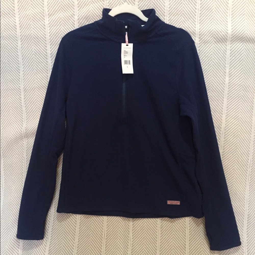 Vineyard Vines Performance Grid Pullover NWT